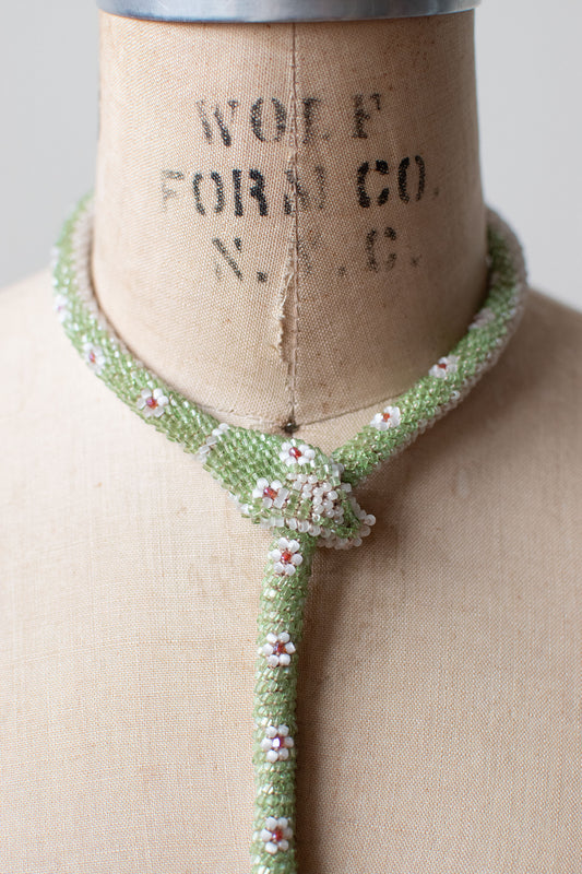 Bead Crochet Snake | Mint Flower