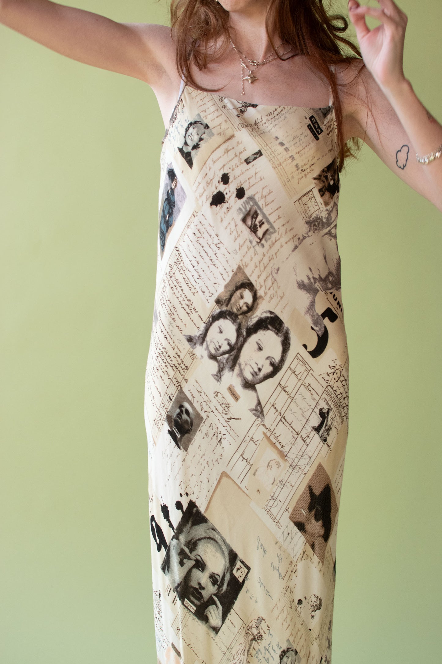 Printed Slip Dress |Moschino