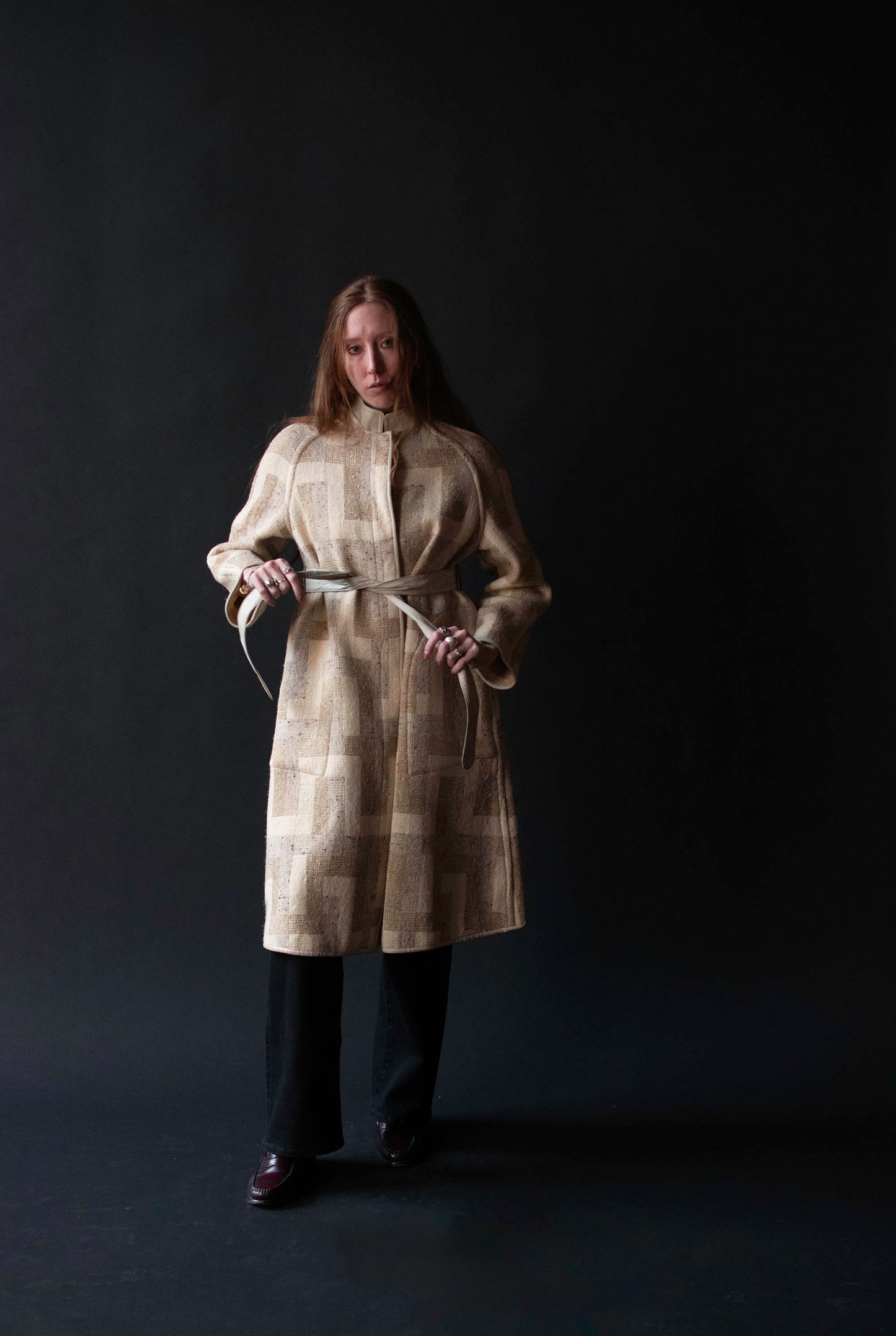 Woven Coat | Bonnie Cashin