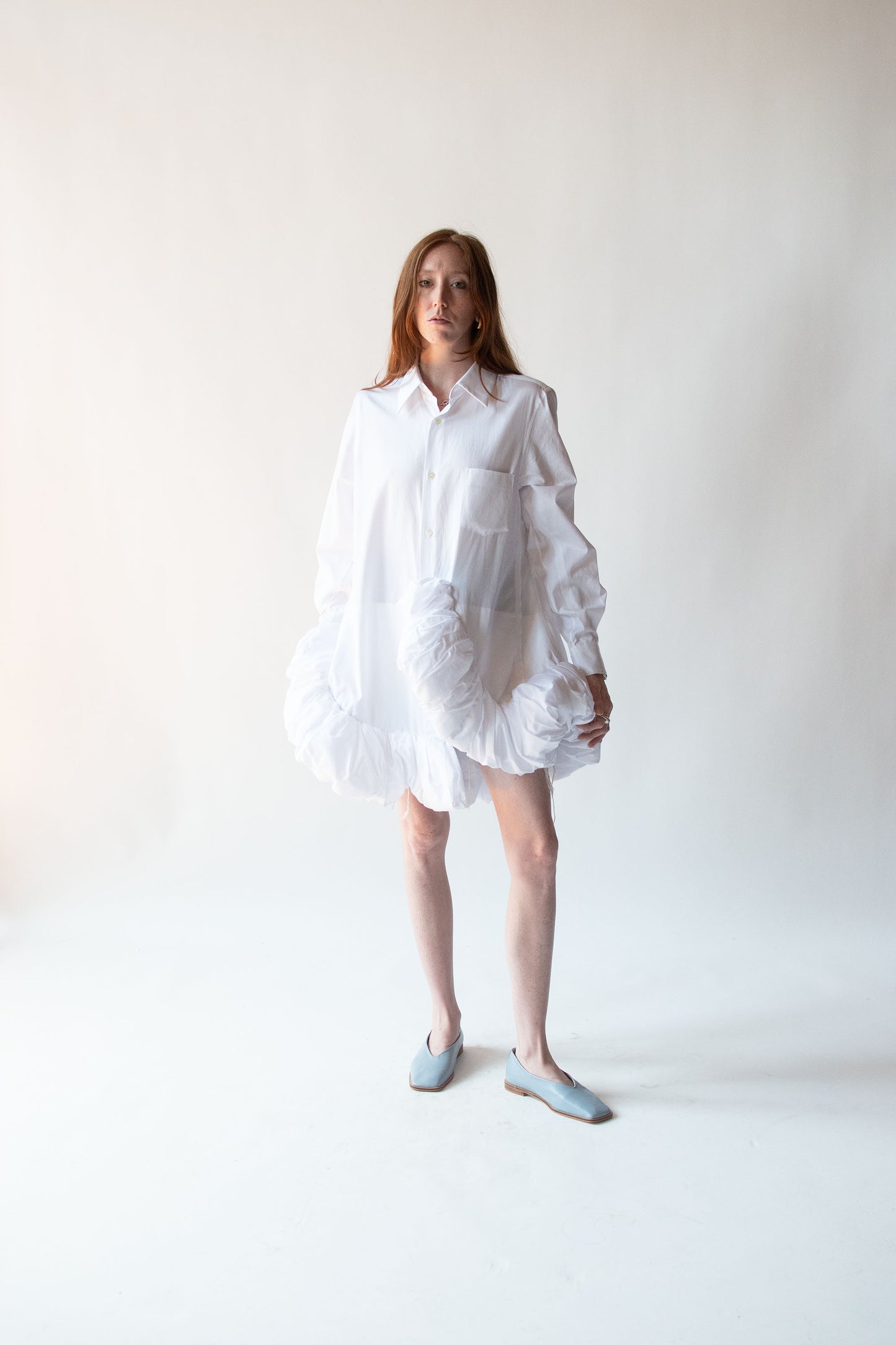 Ruffled Hem Shirt | Comme Des Garcons 2021