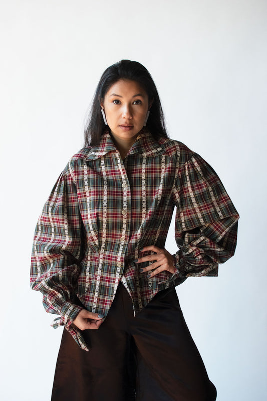 1990s Plaid Shirt | Byron Lars