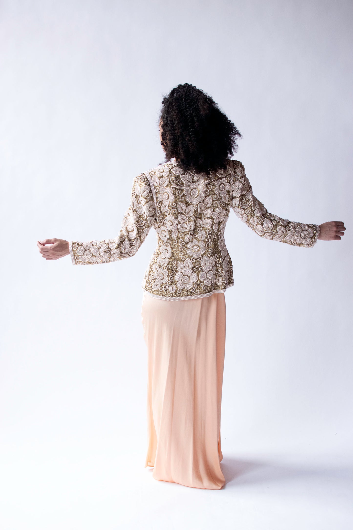 Pearl & Sequin Jacket | Eavis & Brown