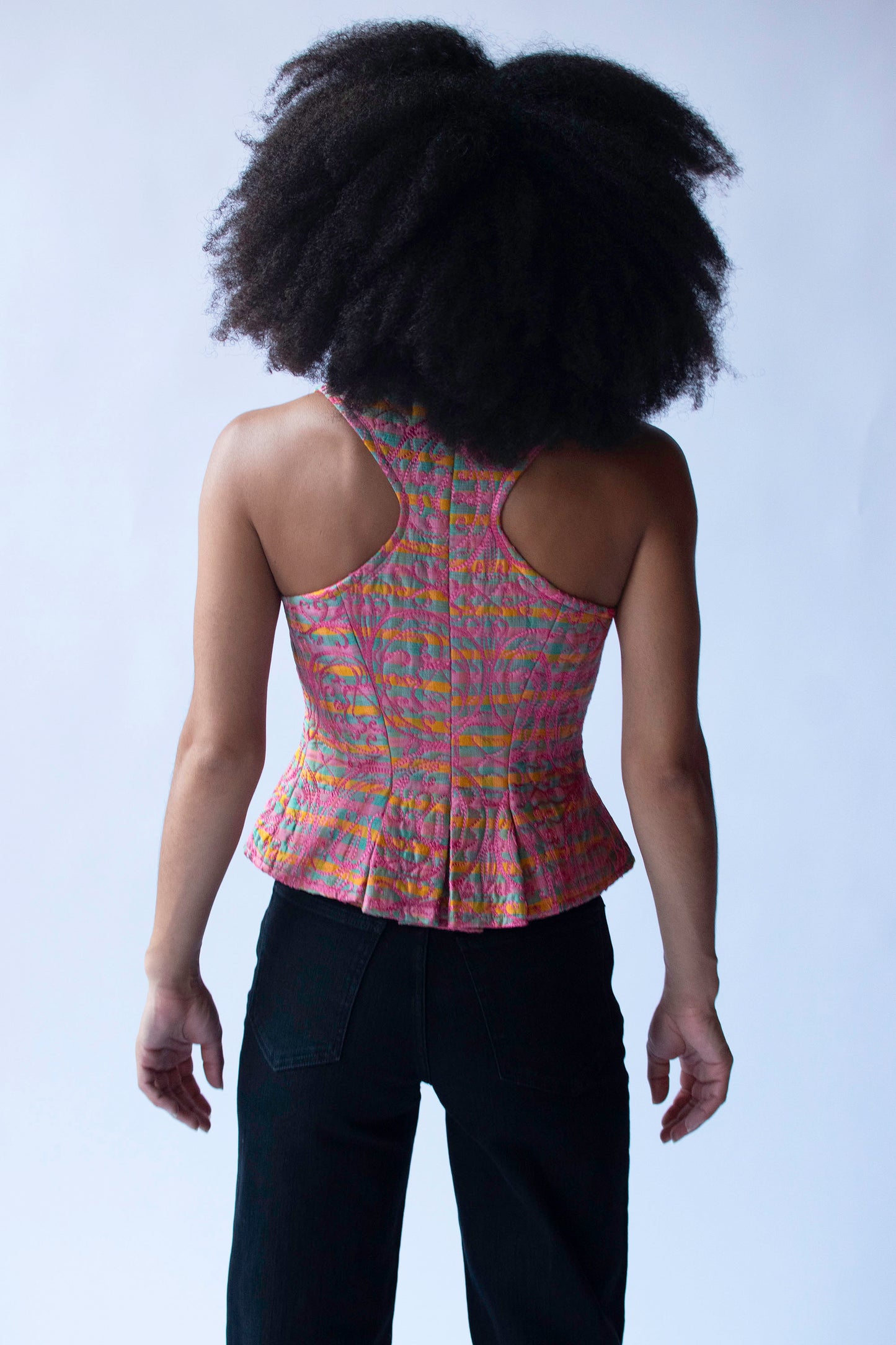 Quilted Silk Top | Chrisitan Lacroix Bazar