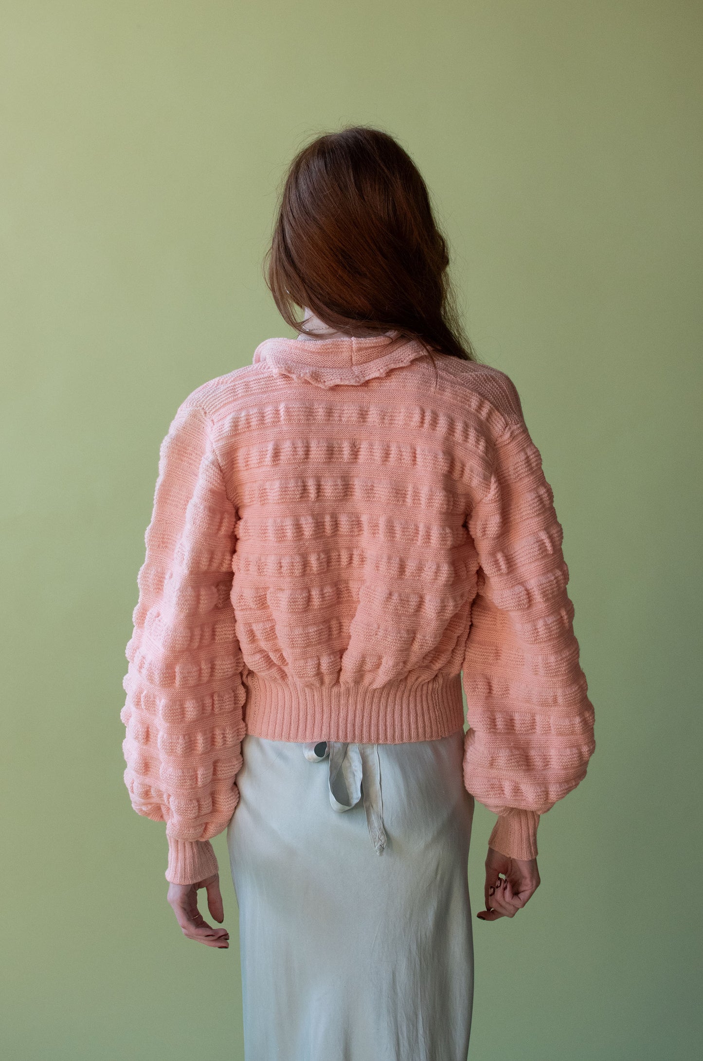 1950s Knit Bed Jacket