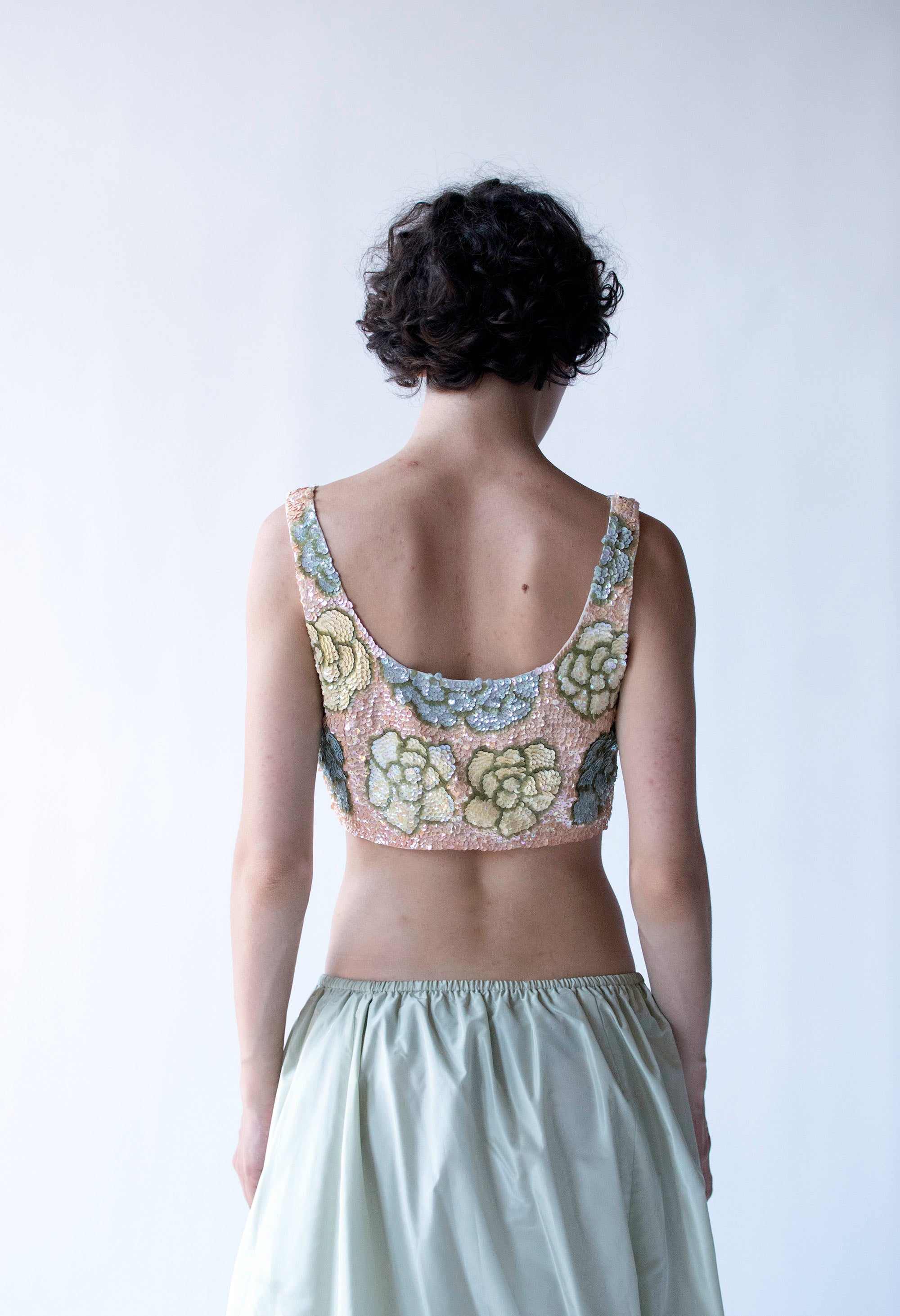 Sequin Top | Vivienne Tam – Female Hysteria Vintage