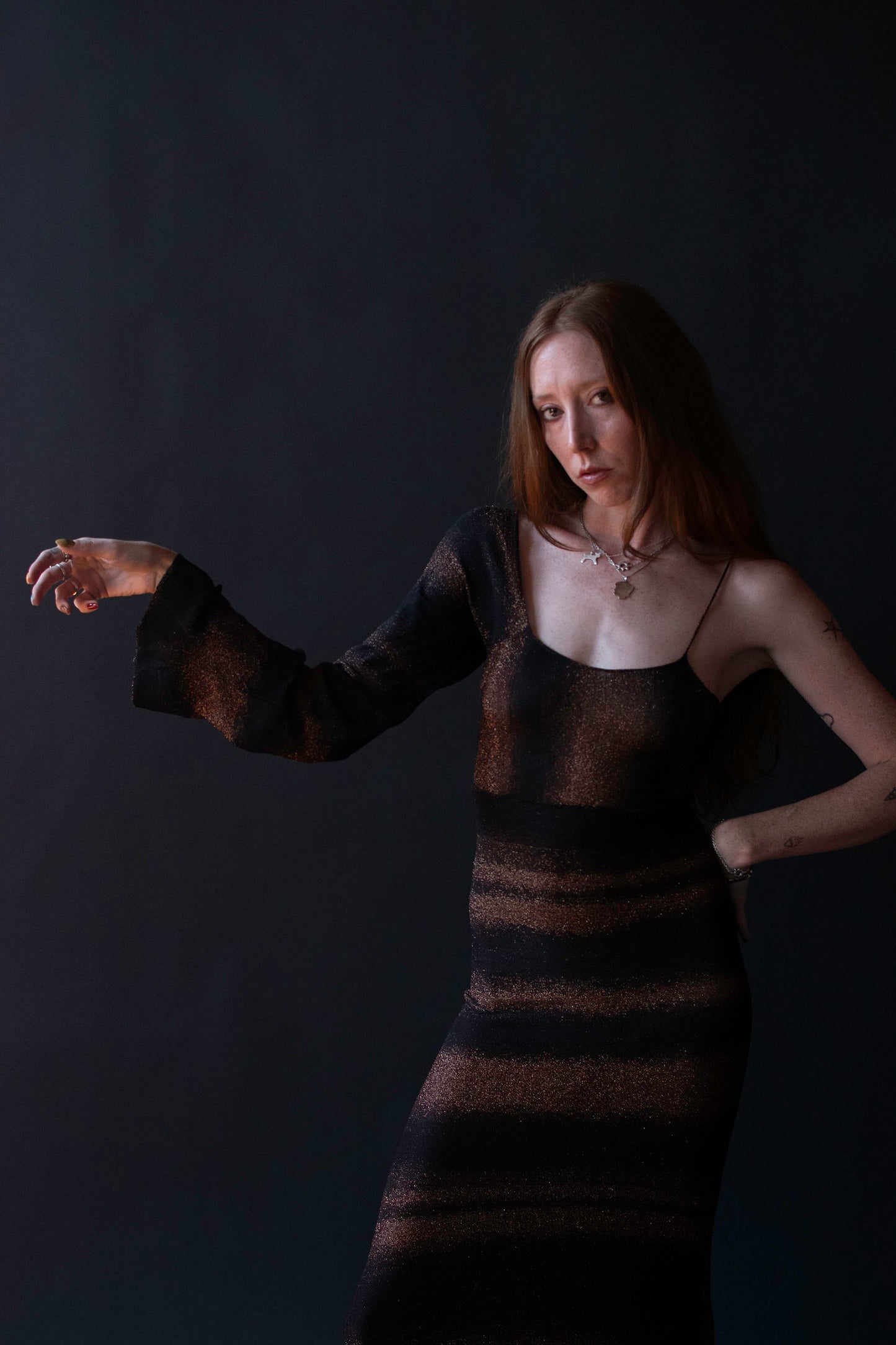 Sparkle Knit Dress | Roman Keflay