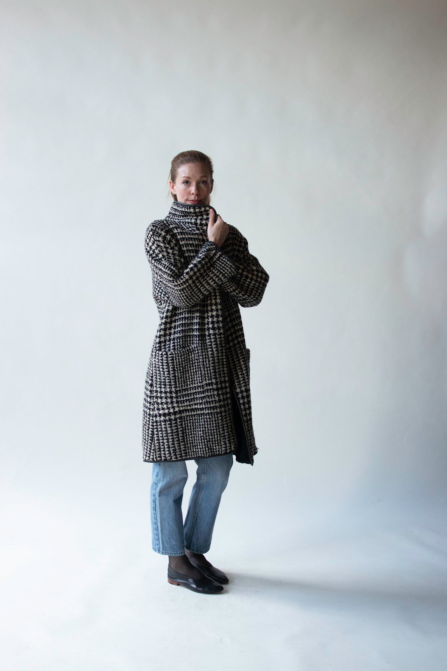 1960s Houndstooth Coat