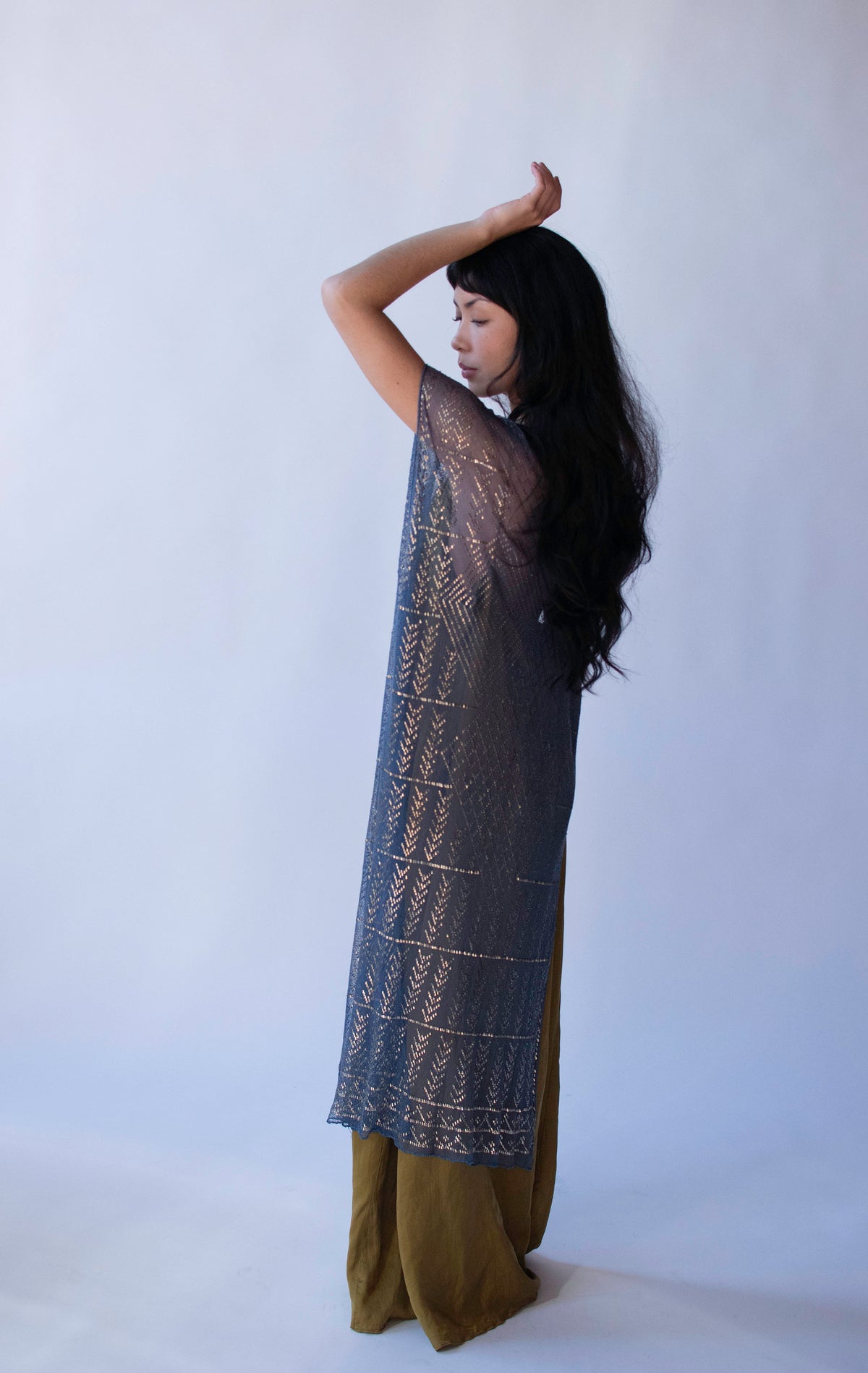 1920s Assuit Tulle bi Telli Tunic