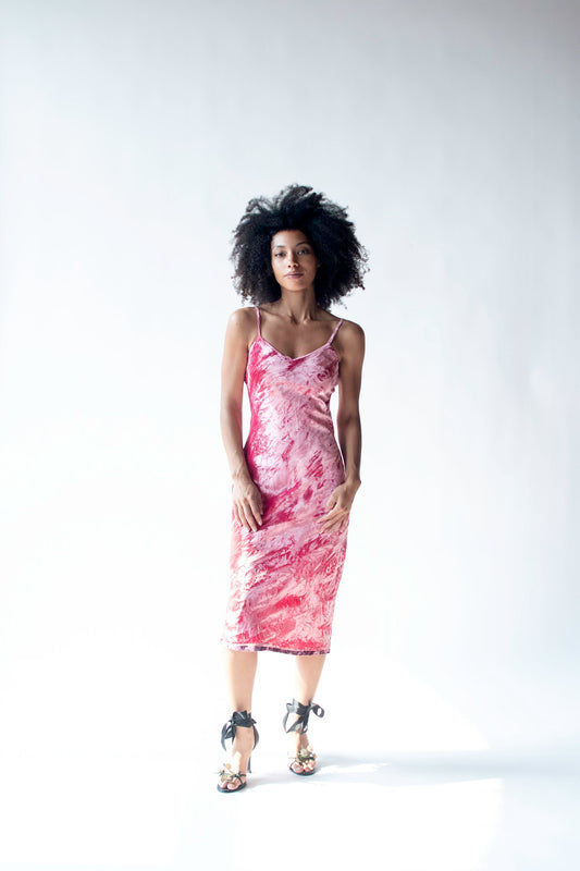 Y2KC Crushed Velvet Slip Dress | Paul & Joe