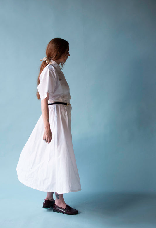 White Shirtdress | Katherine Kamnett
