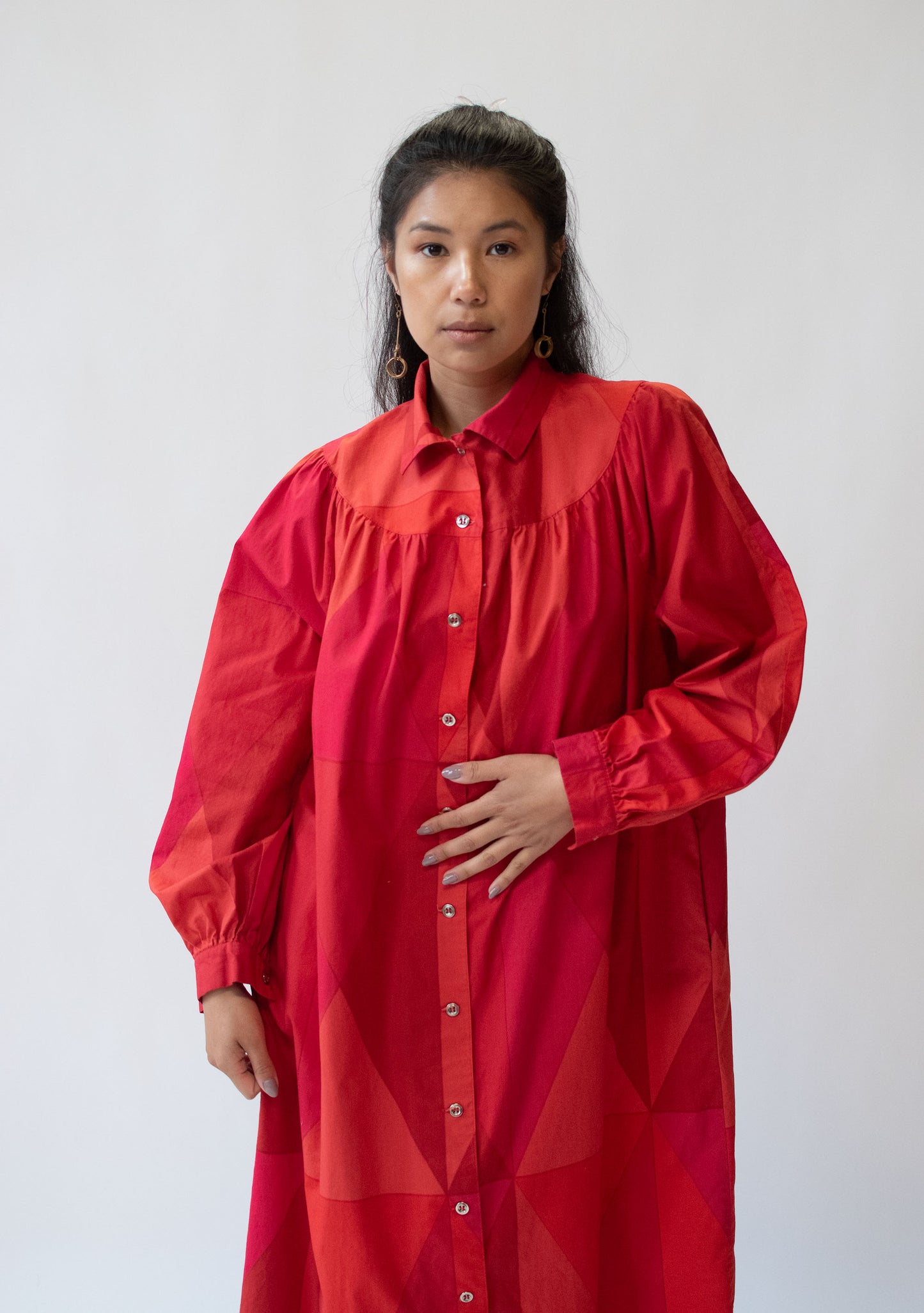 Red Shirt Dress | Marimekko