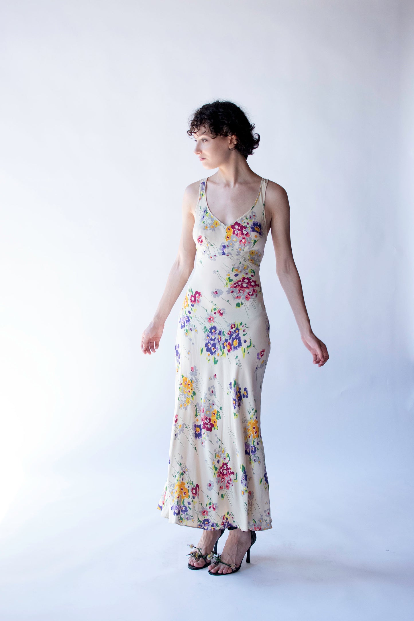 1990s Floral Print Dress | Betsey Johnson