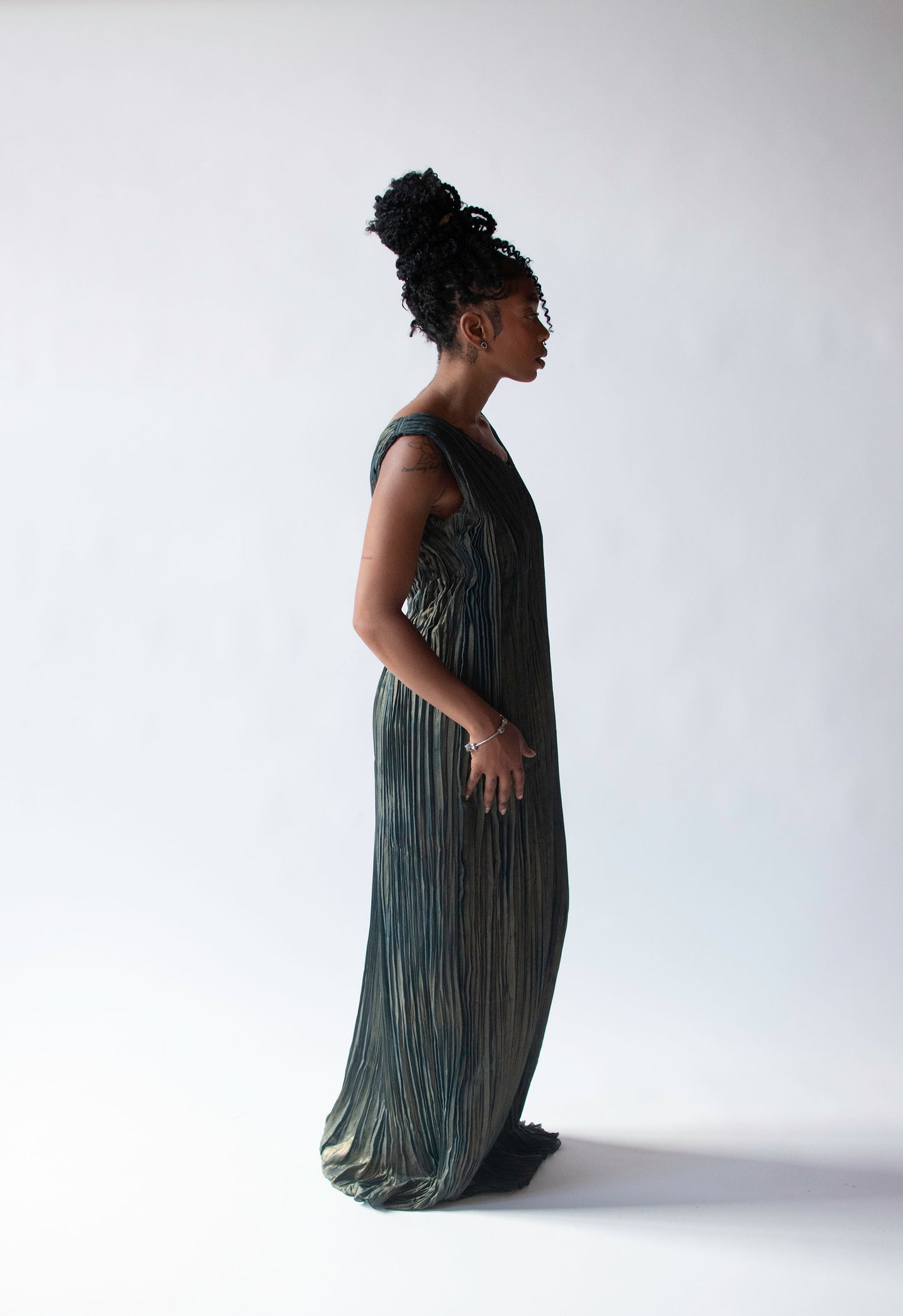 Green Plisse Dress Female Hysteria Vintage Green Plisse Dress Female Hysteria Vintage