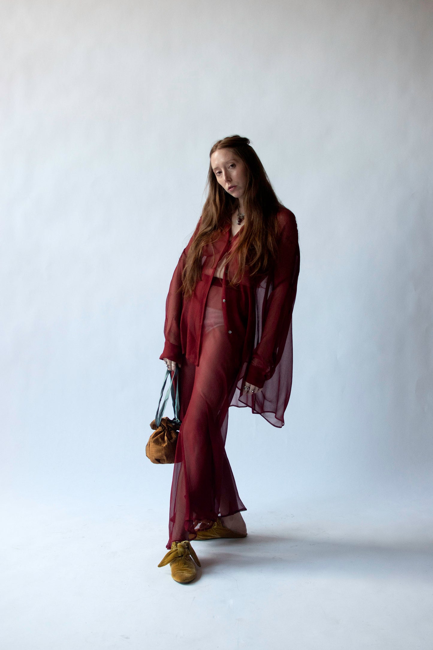 Billowy Chiffon Shirt | Romeo Gigli 1992