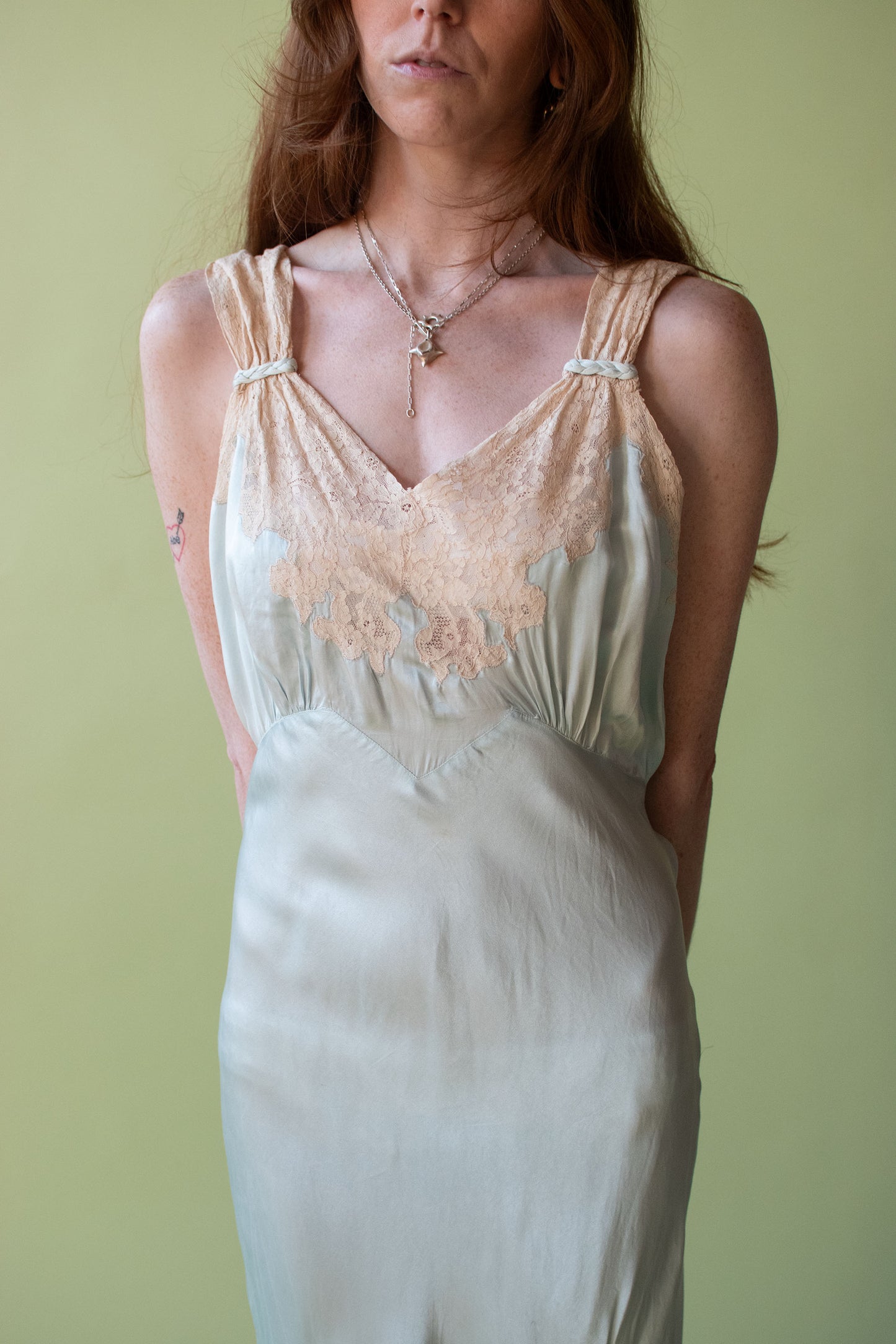 1930s Pale Blue Nightgown | Radelle