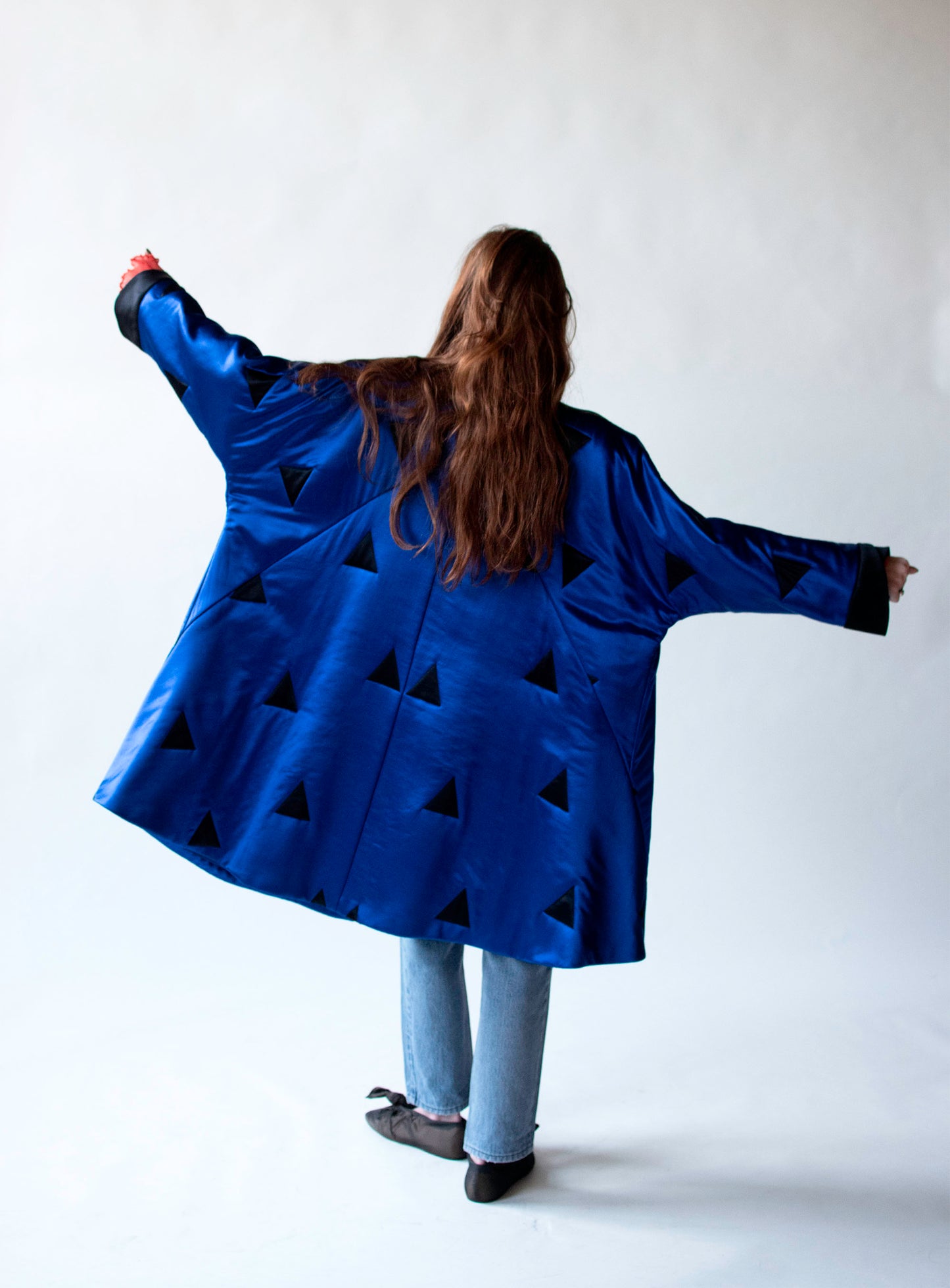 Cobalt Blue Coat | Geoffrey Beene