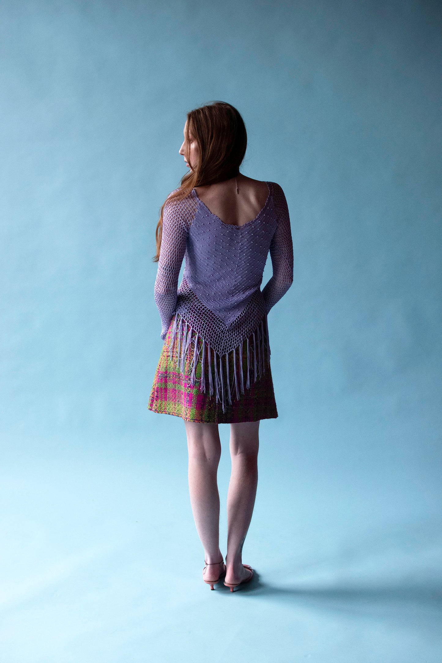 Plaid Mini Skirt | Christian Lacroix Bazar
