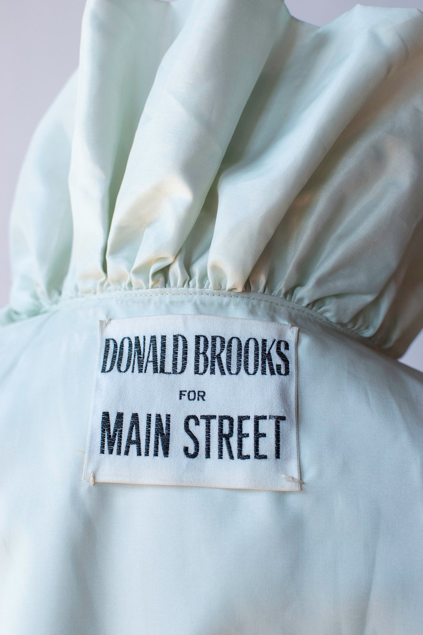 Pale Mint Opera Coat | Donald Brooks for Main Street
