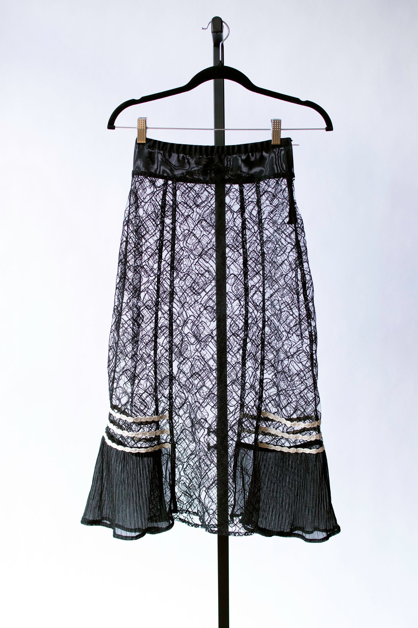 Sheer Black Skirt | Voyage Invest in the Original!