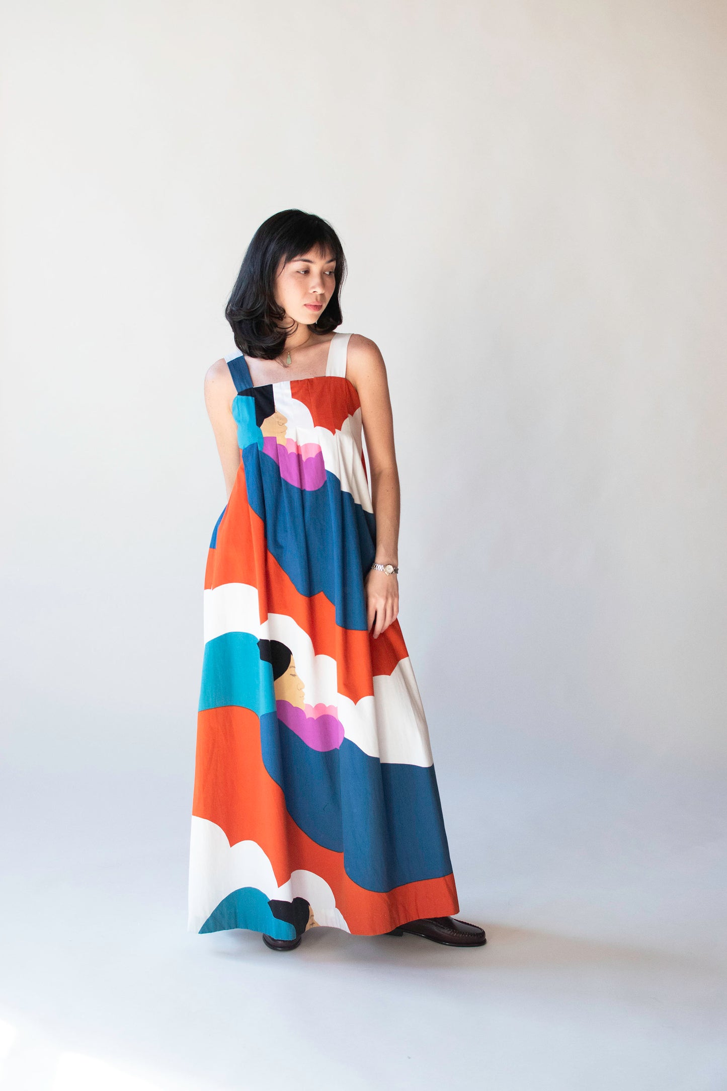 Pegge Hopper Print Dress | Tahiti Imports