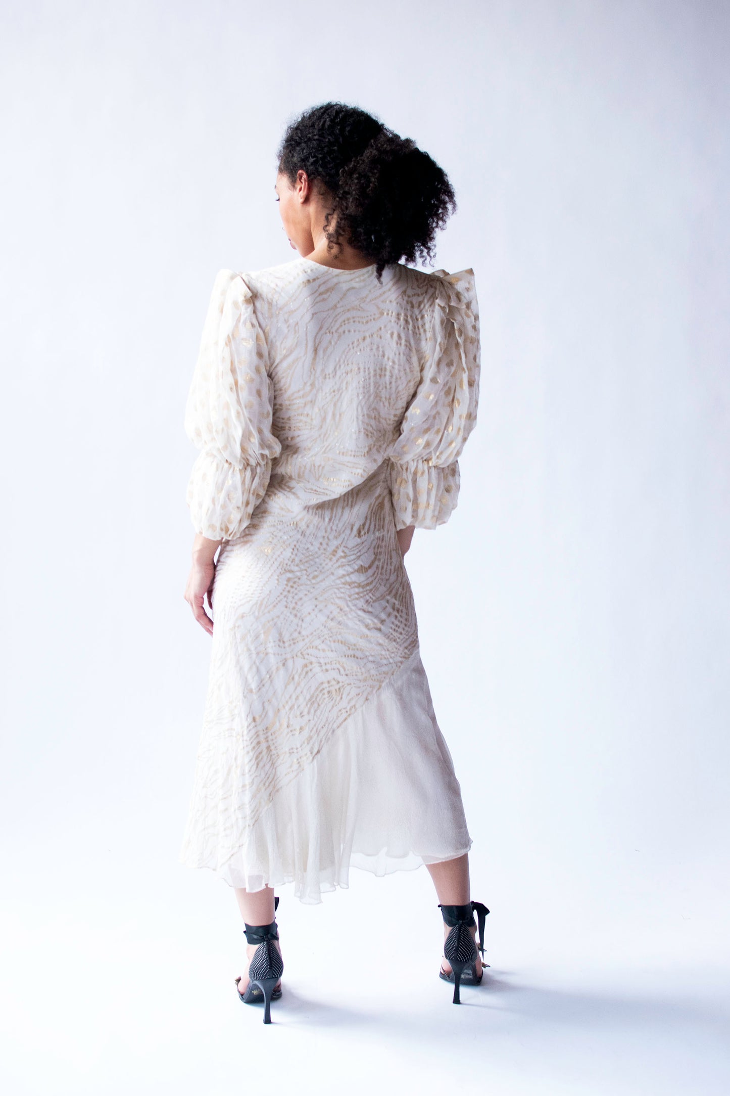 1980s Chiffon dress | Judy Horby Couture