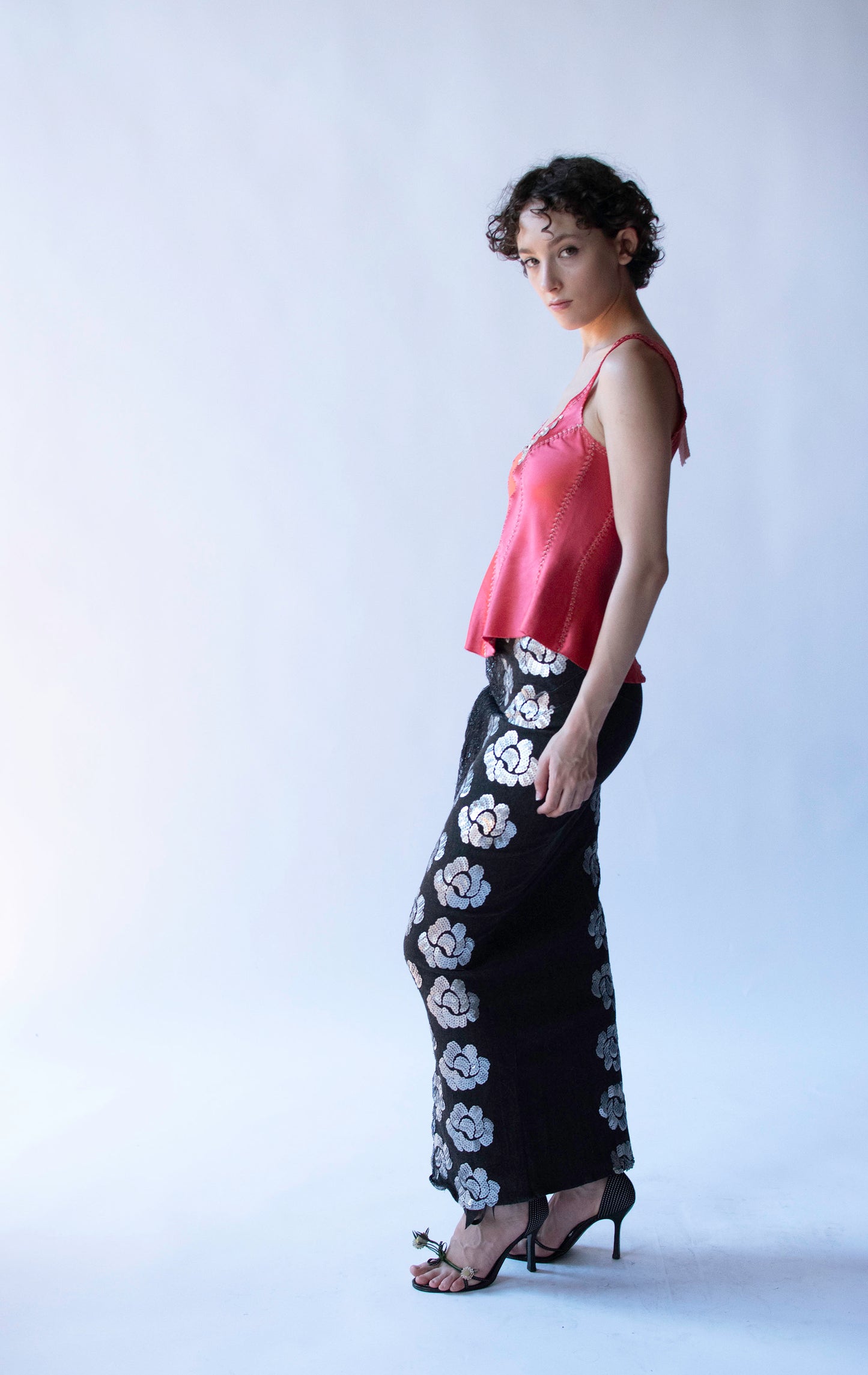 Sequin Denim Skirt | Voyage Invest in the Original!