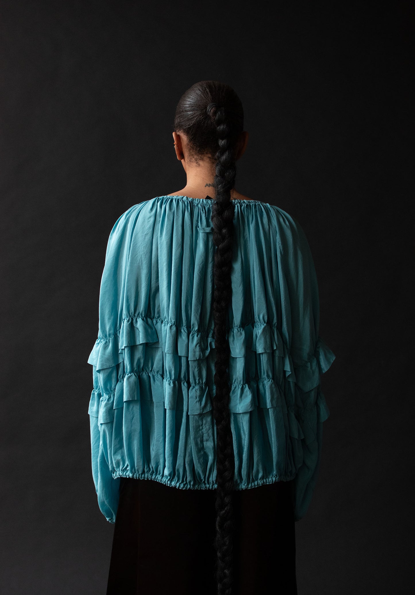 Ruffled Silk Jacket | Jean Paul Gaultier