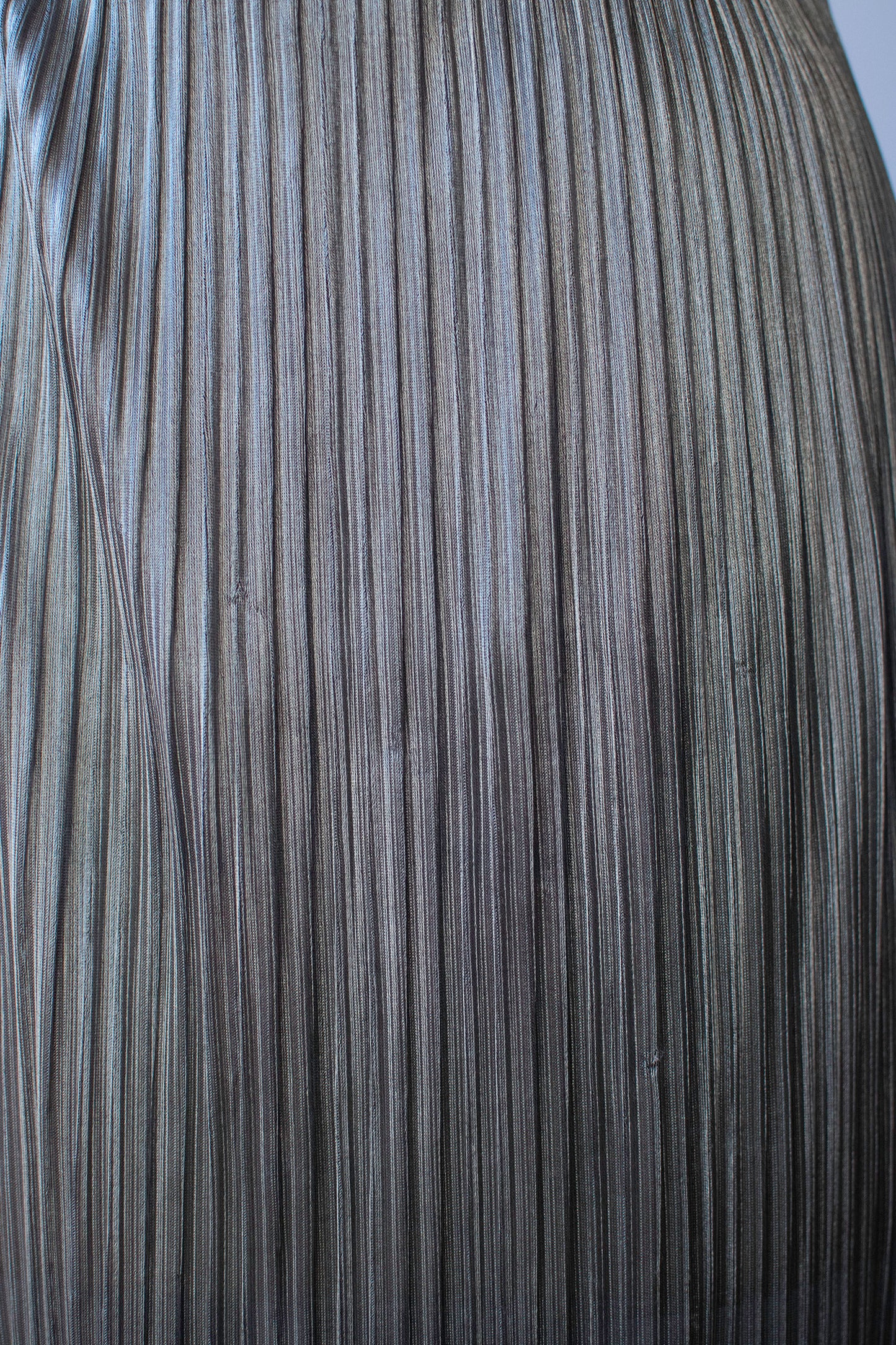 Silver Plisse Dress | Helen Storey 1988
