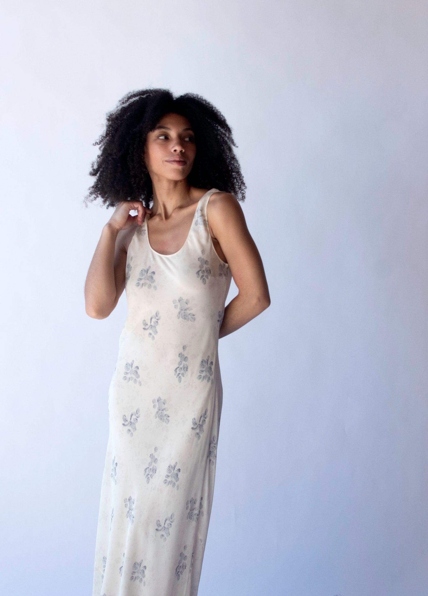 1990s Silk Dress | Calvin Klein Collection