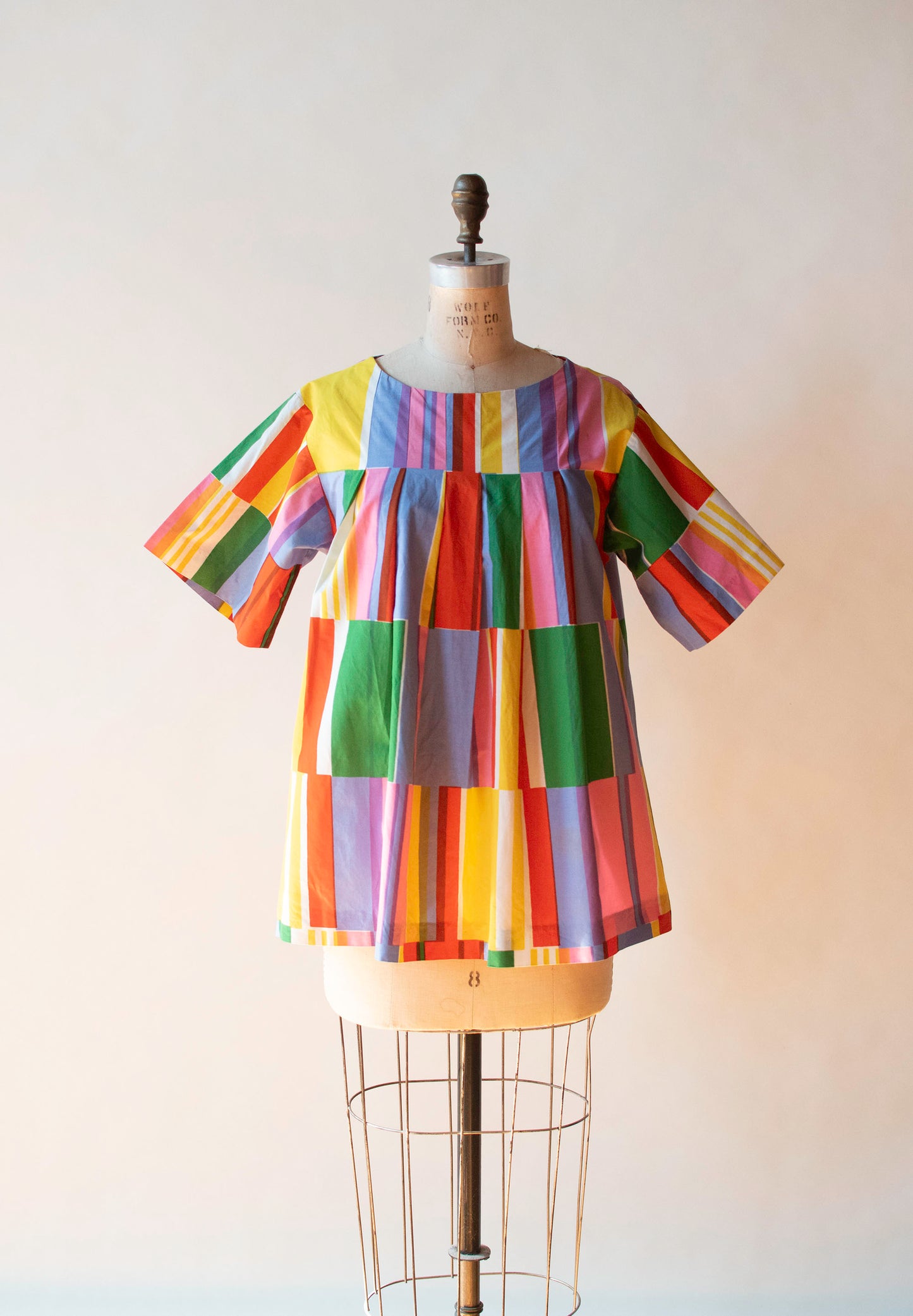 Hyppyraita Print Tunic | Marimekko 1973