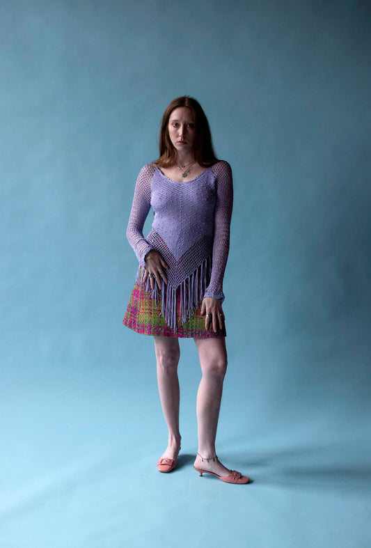 Plaid Mini Skirt | Christian Lacroix Bazar