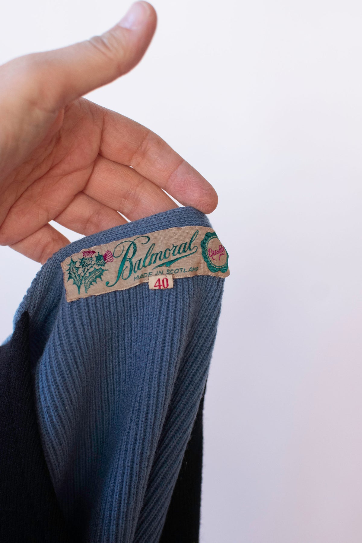 1940s Embroidered Sailor Vest | Balmoral