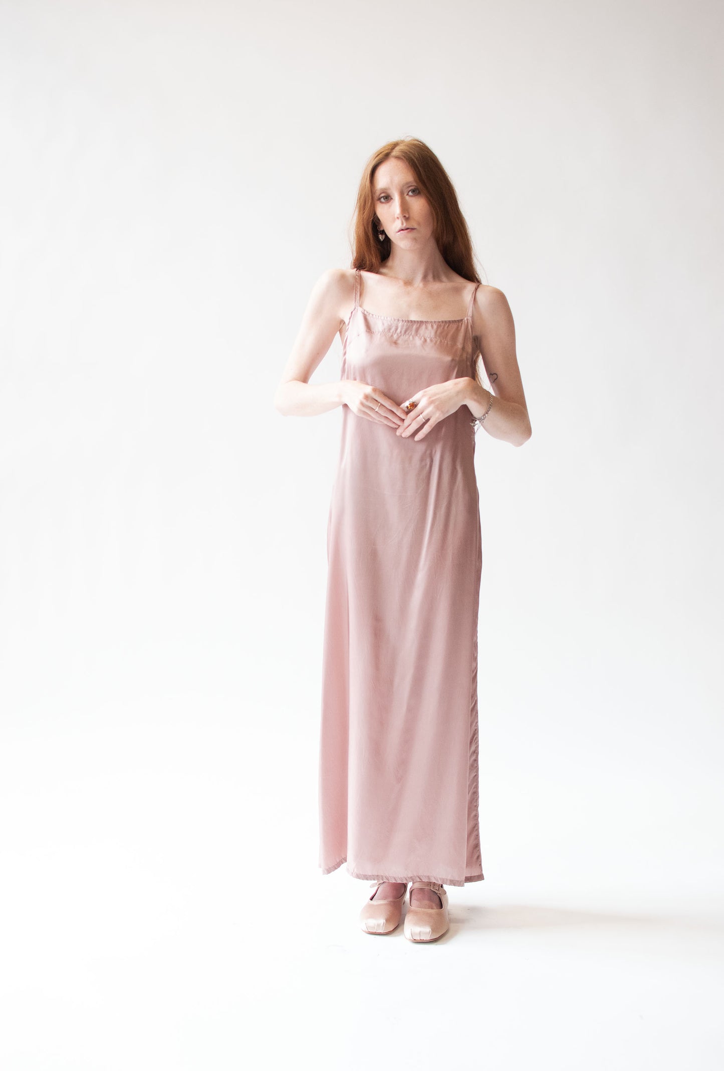 Pink Slip Dress | Krista Larson
