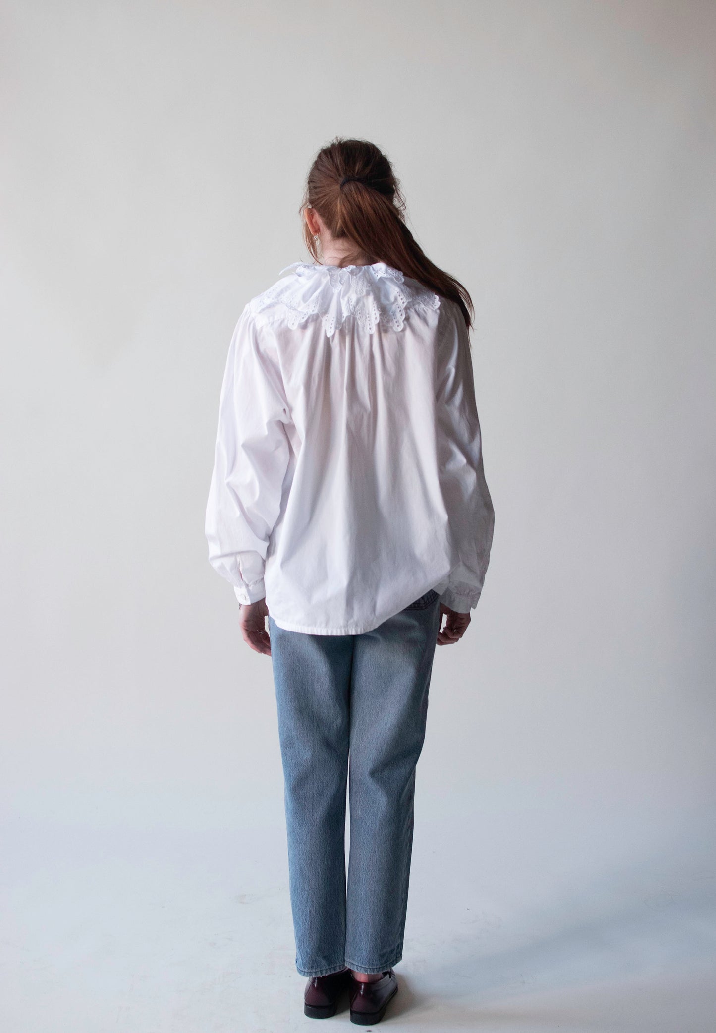 Ruffled White Shirt | Chantal Thomass