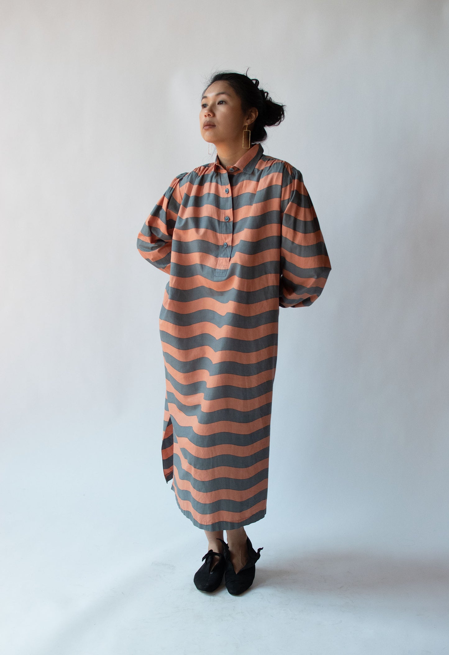 Striped Dress | Yves Saint Laurent Rive Gauche