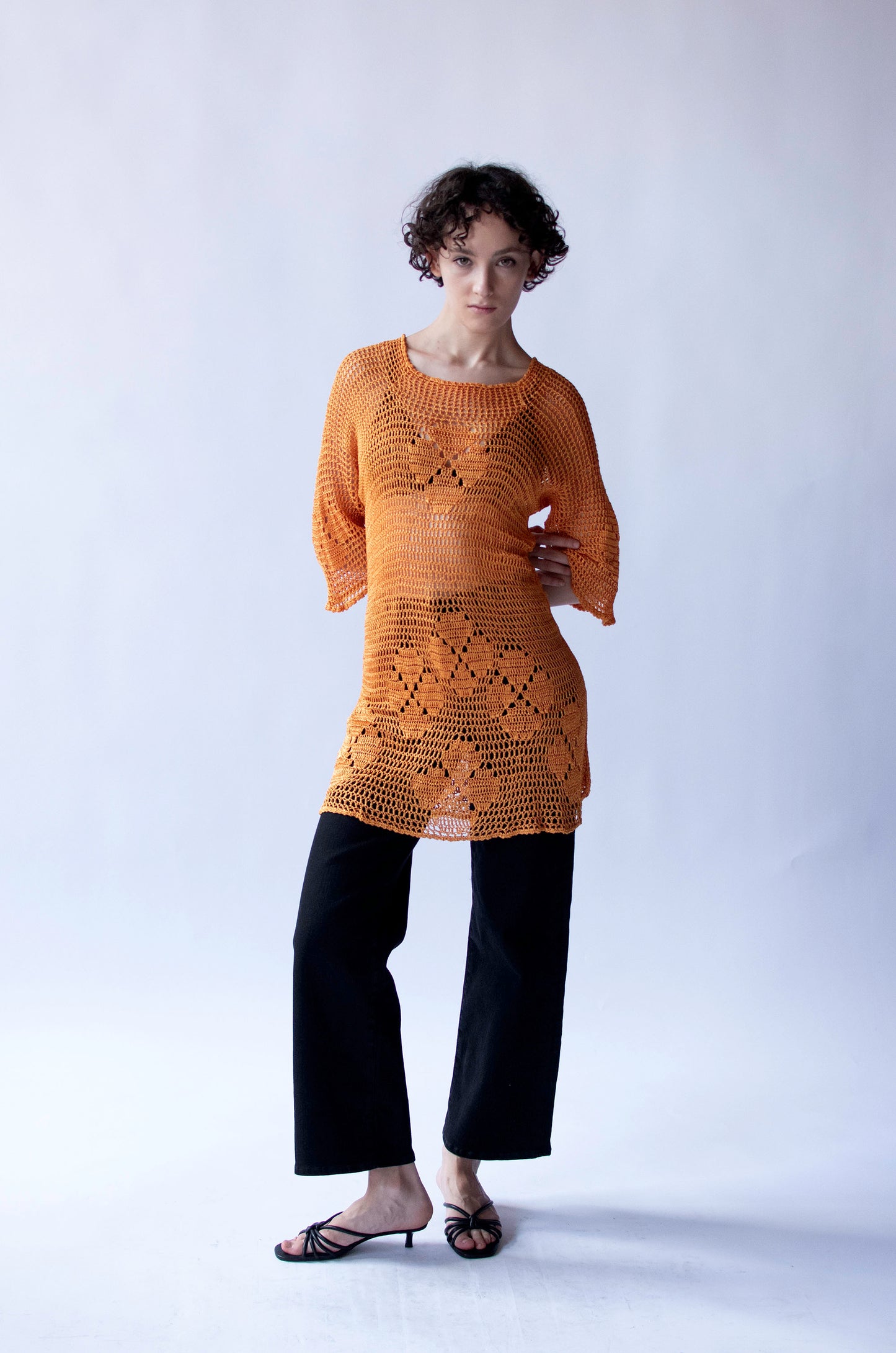 Sherbert Crochet Tunic | Moschino Cheap and Chic