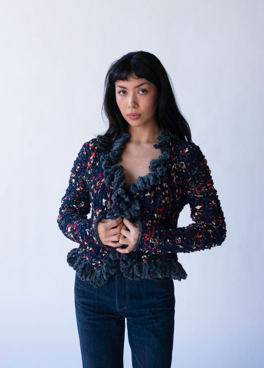 Woven Cardigan | Estelle Gracer 1979