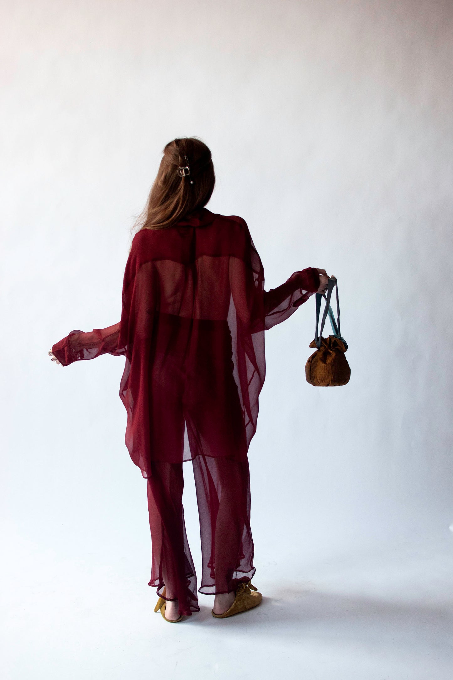 Billowy Chiffon Shirt | Romeo Gigli 1992