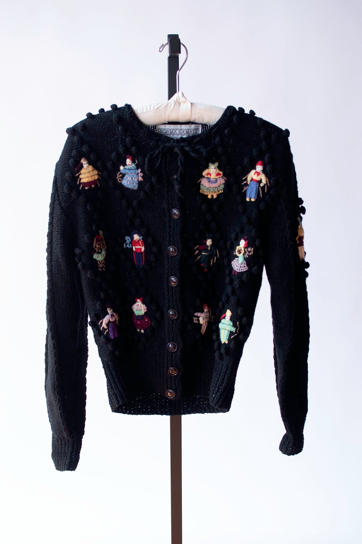 Embroidered Sweater | Norma Kamali
