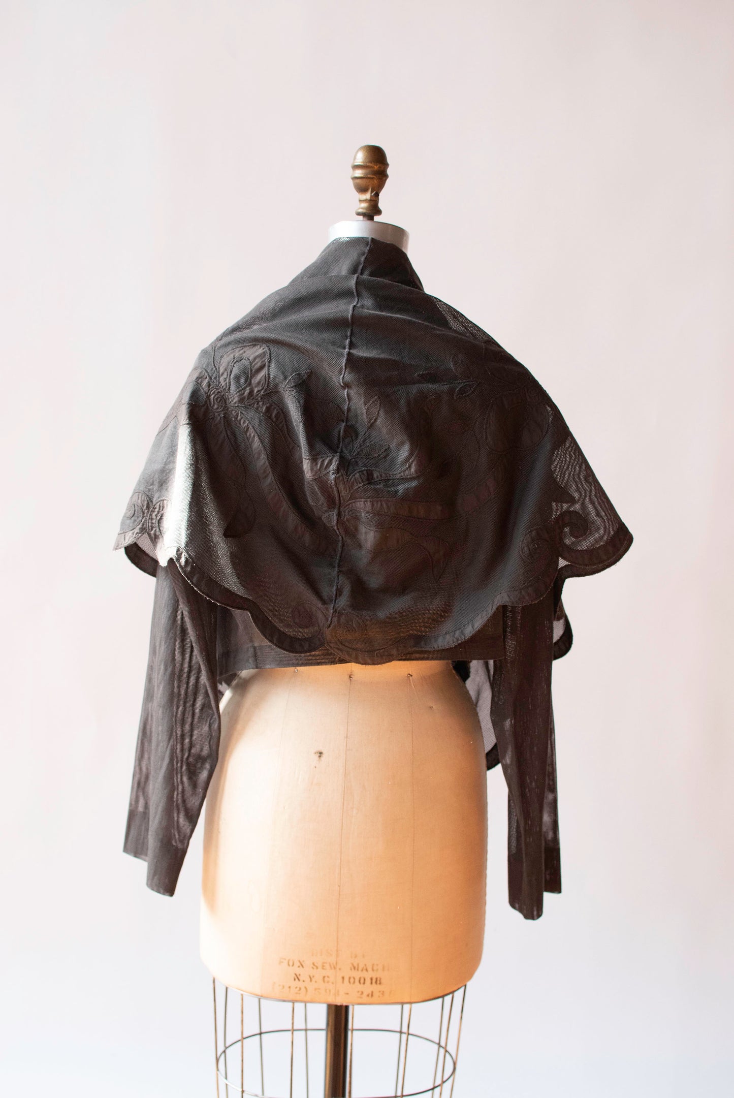 Gray Mesh Jacket | Romeo Gigli for Callaghan 1989