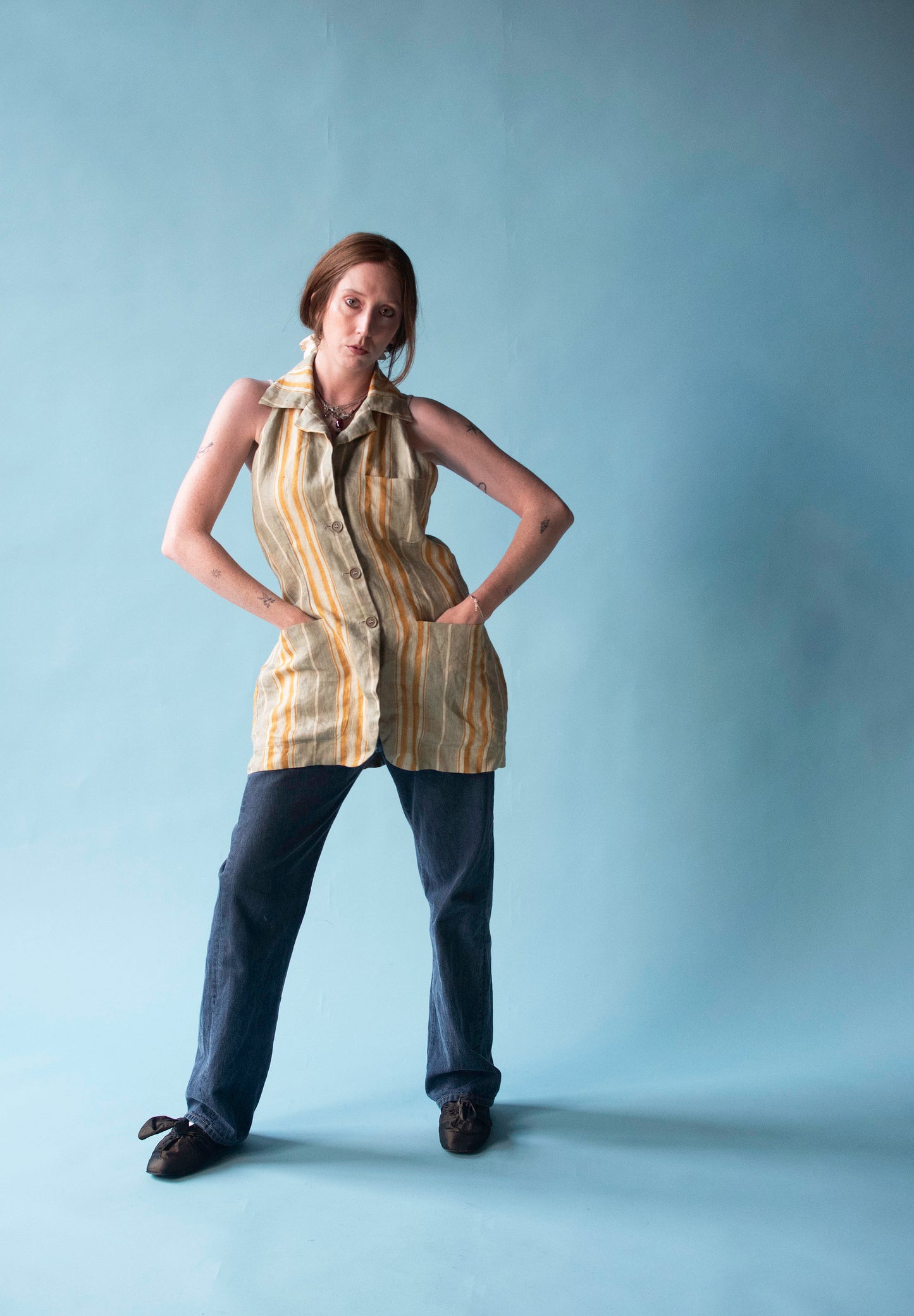 Striped Top | Romeo Gigli