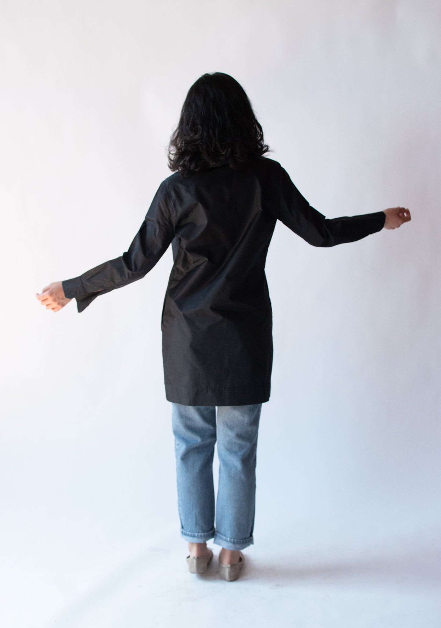 Black Silk Tunic | Yves Saint Laurent