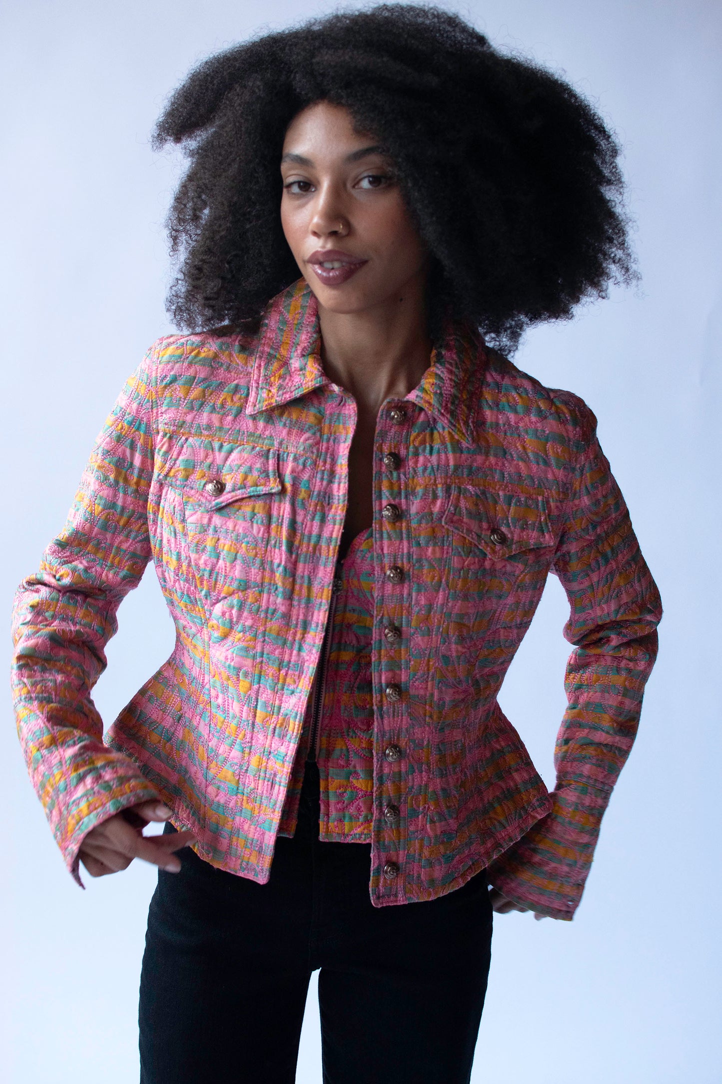 Quilted Pink Jacket | Christian Lacroix