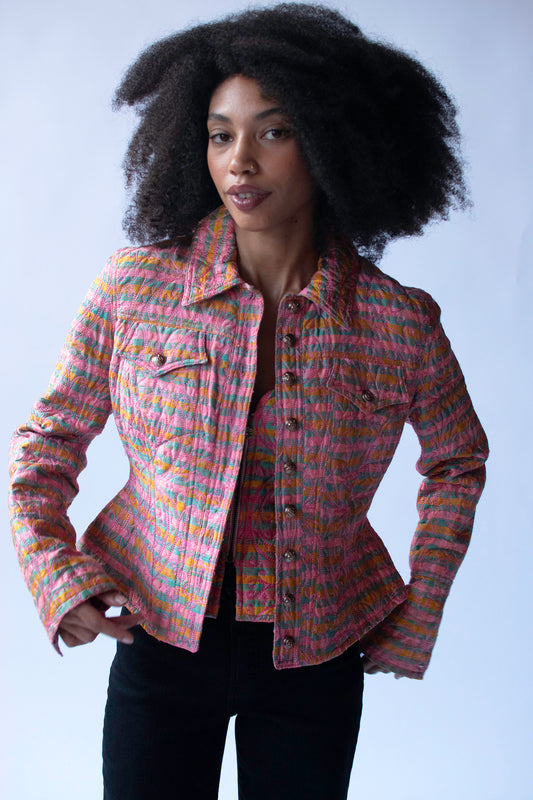 Quilted Pink Jacket | Christian Lacroix