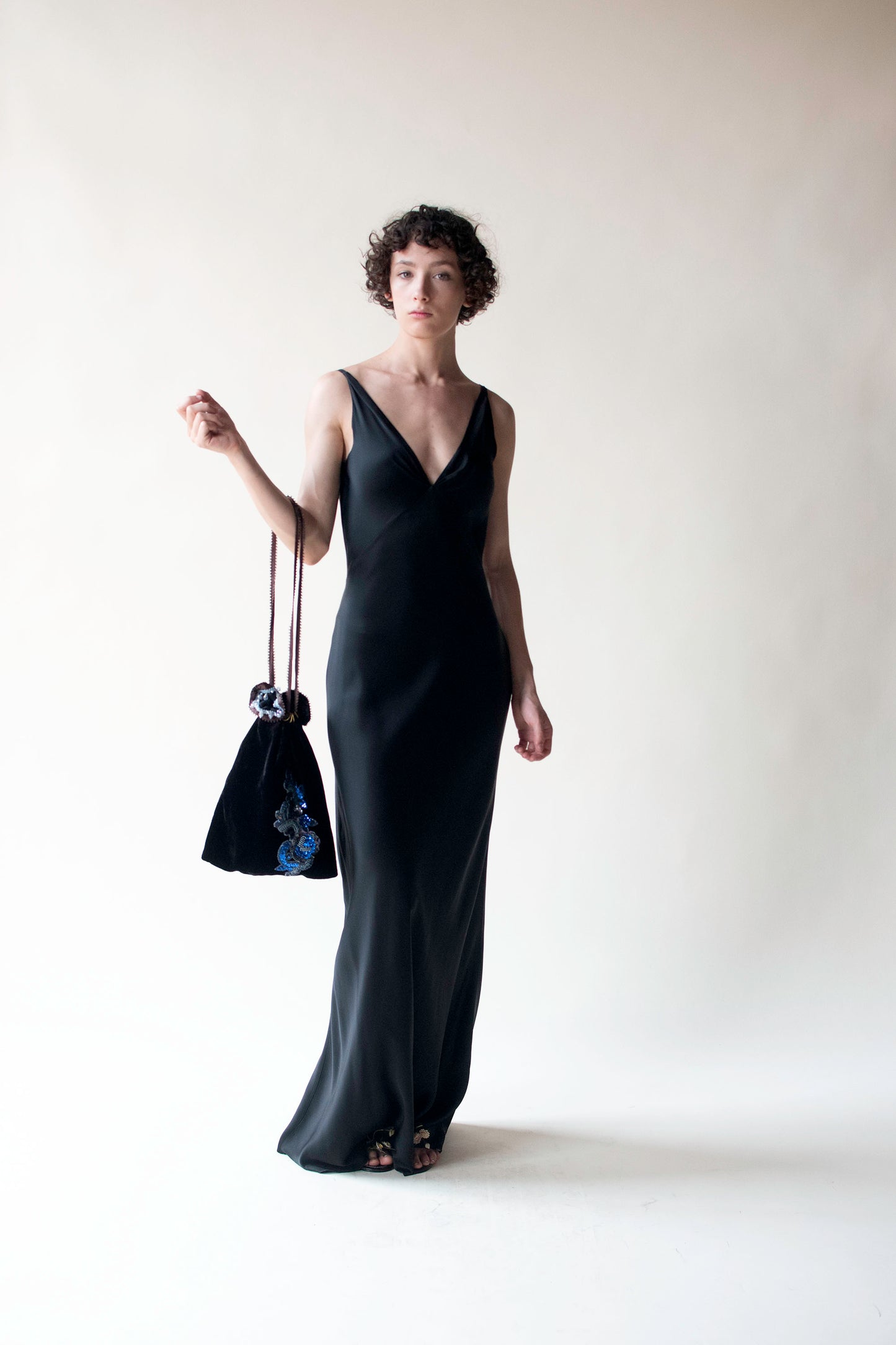 1990s Bias Cut Gown