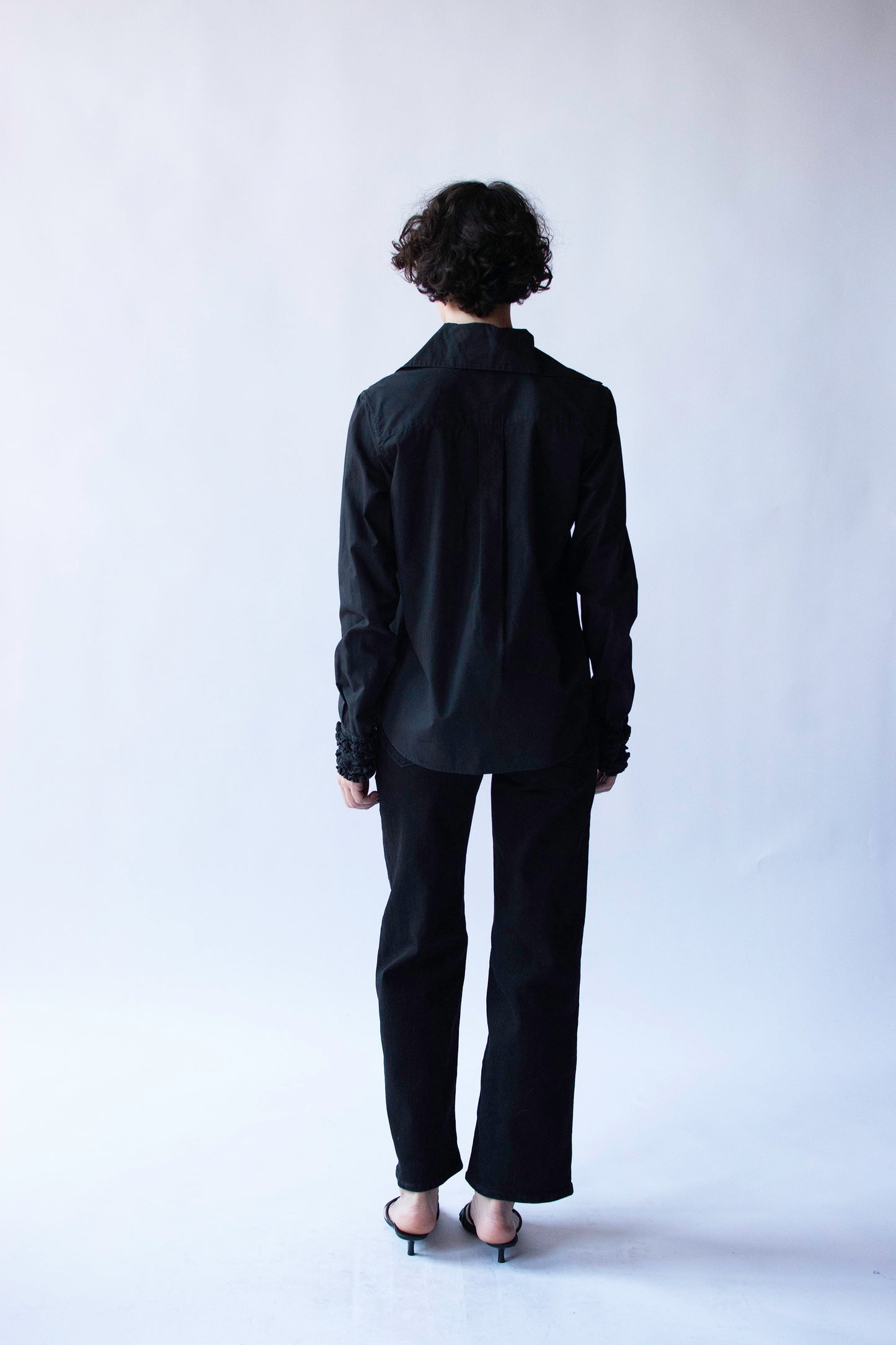 Ruffled Cuff Shirt | Romeo Gigli