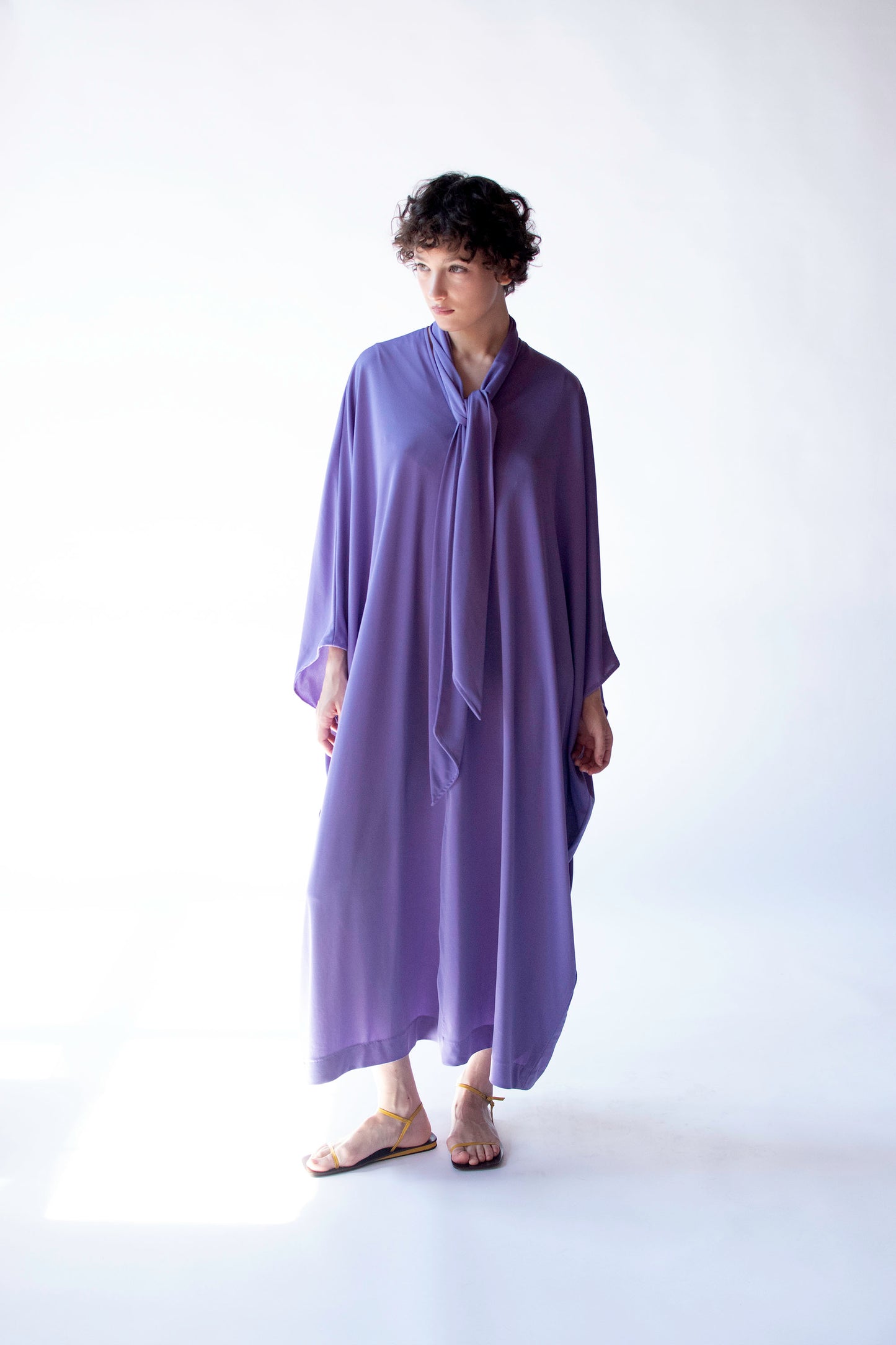 Lavender Caftan | Halston IV