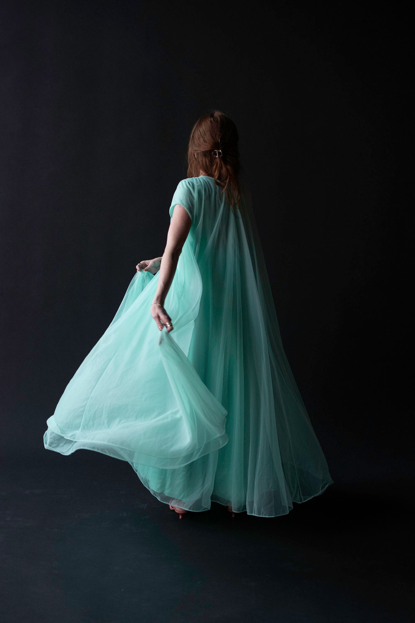 Mint Peignoir | Claire Sandra by Lucie Ann Beverly Hills