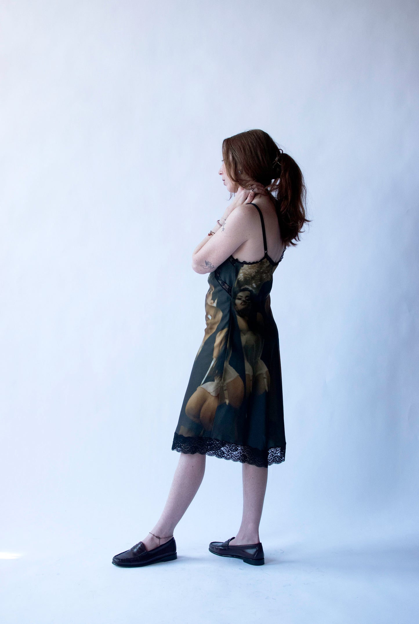 Lingerie Print Dress | Moschino
