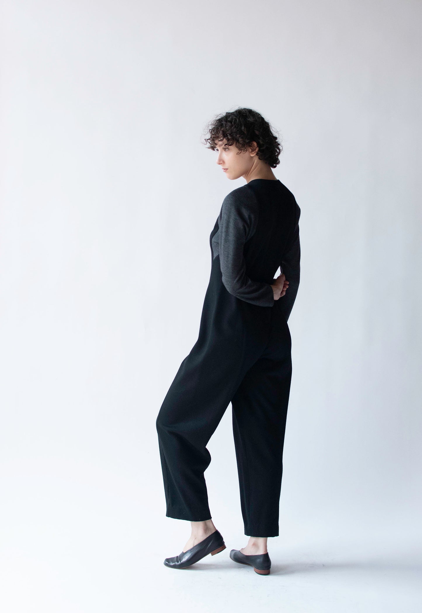 Wool Jumpsuit | Geoffrey Beene